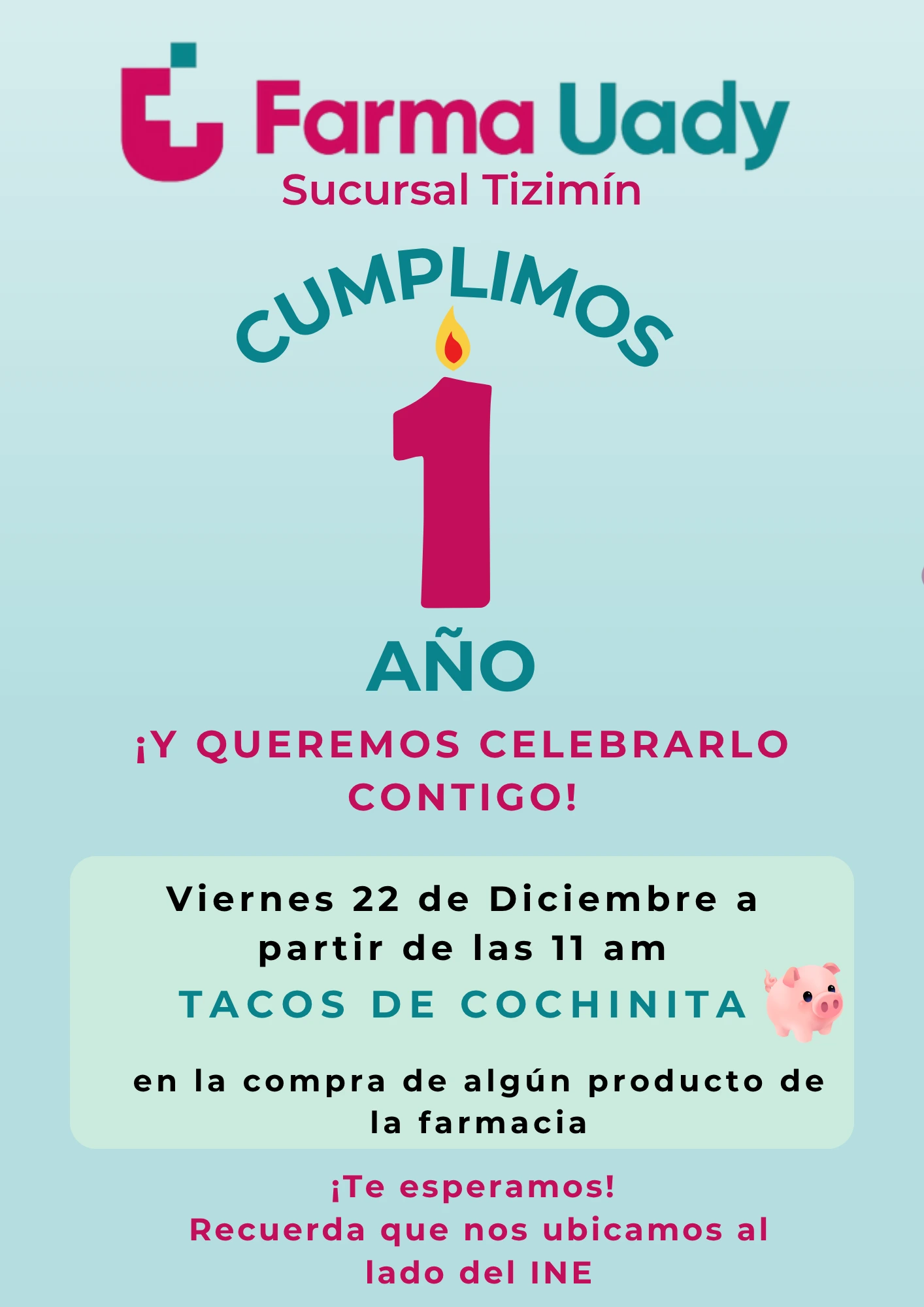 1er Aniversario Sucursal Tizimín